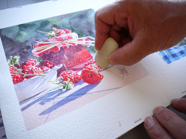 30-Aquarelle-joel-simon-Framboises